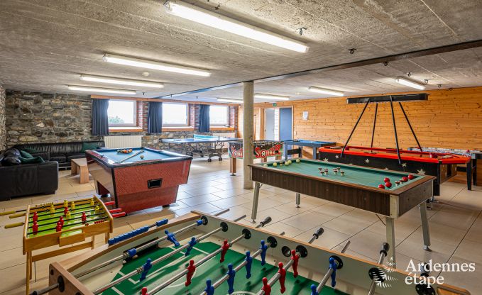 Ruim vakantiehuis in Vielsalm voor 26 personen in de Ardennen