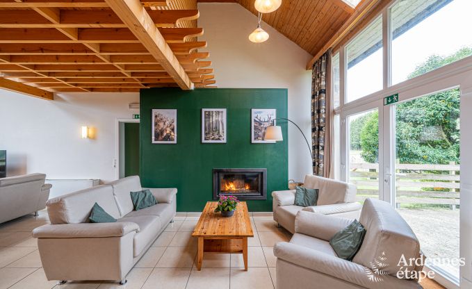 Ruim vakantiehuis in Vielsalm voor 26 personen in de Ardennen