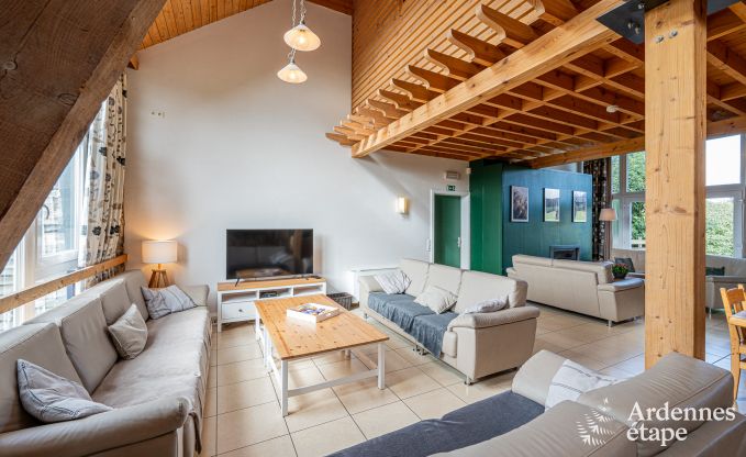 Ruim vakantiehuis in Vielsalm voor 26 personen in de Ardennen