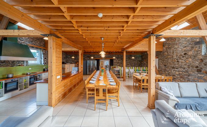 Ruim vakantiehuis in Vielsalm voor 26 personen in de Ardennen