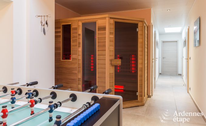 Vakantiehuis voor 9 personen in de buurt van Vielsalm met sauna en fitnessruimte