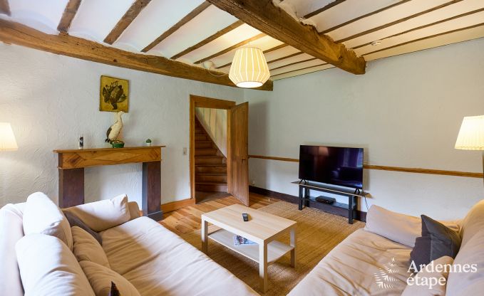 gezellige vakantiewoning met 5 slaapkamers, jacuzzi, sauna en priv� tuin in Vielsalm Ardennen
