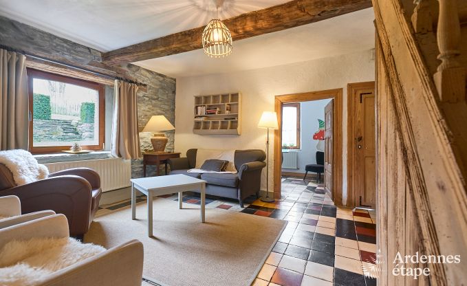 gezellige vakantiewoning met 5 slaapkamers, jacuzzi, sauna en priv� tuin in Vielsalm Ardennen