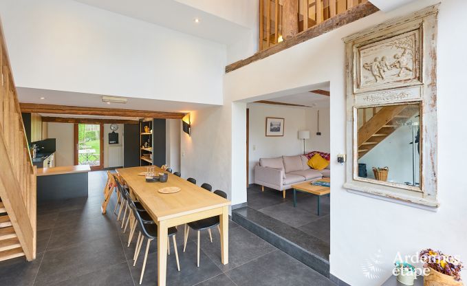 gezellige vakantiewoning met 5 slaapkamers, jacuzzi, sauna en priv� tuin in Vielsalm Ardennen