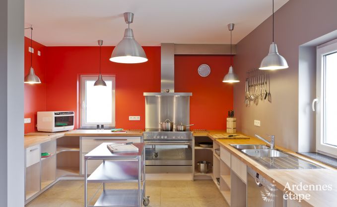 Luxe villa in Vielsalm voor 17/18 personen in de Ardennen