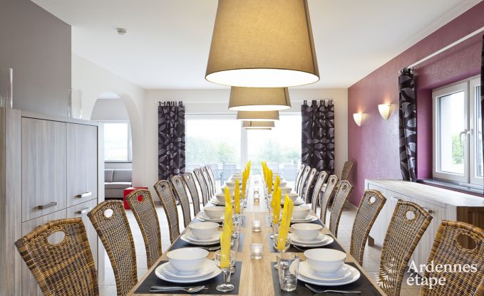 Luxe villa in Vielsalm voor 17/18 personen in de Ardennen