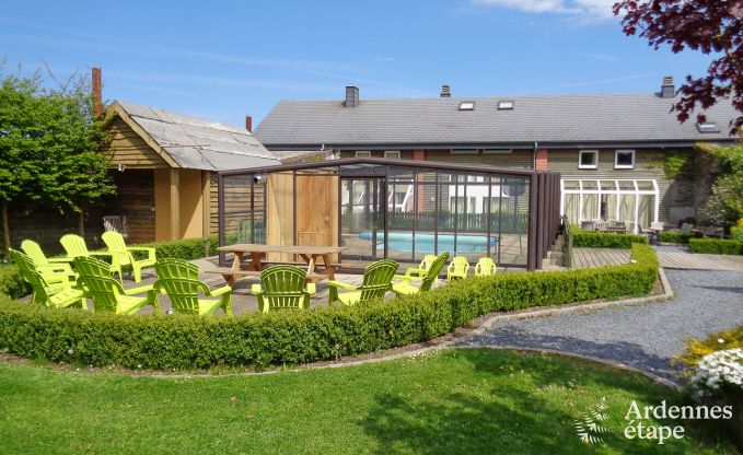 Villa met zwembad en wellness in Vielsalm voor 31 personen in de Ardennen