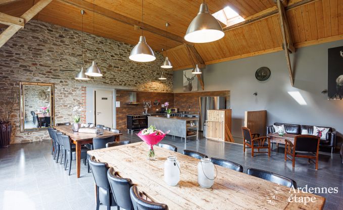 Vakantiehuis in Vielsalm voor 20 personen in de Ardennen