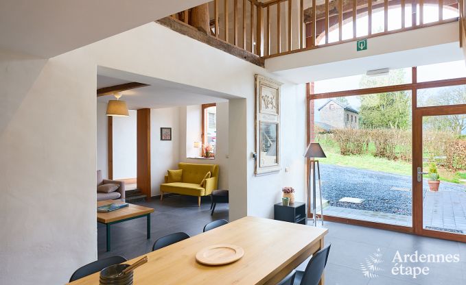 gezellige vakantiewoning met 5 slaapkamers, jacuzzi, sauna en priv� tuin in Vielsalm Ardennen