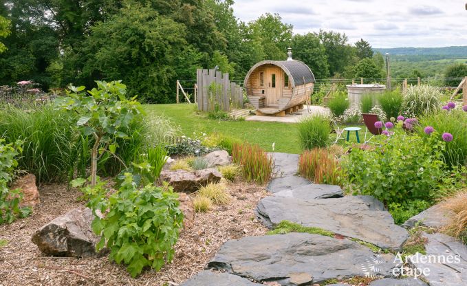 Knap vakantiehuis voor 2 met sauna en jacuzzi in Villers-en-Fagne