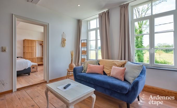 Comfortabele vakantiewoning voor 10 personen in Villers-en-Fagne met overdekt buitenzwembad en jacuzzi