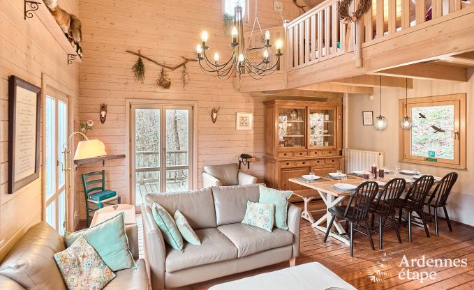 Chalet in Viroinval voor 9 personen in de Ardennen