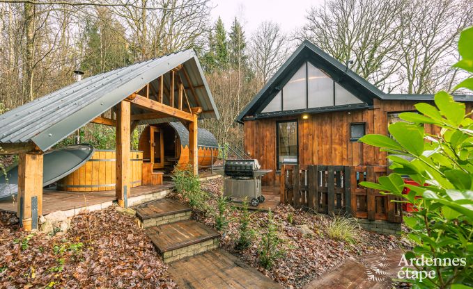 Gezellige houten chalet voor 4 personen in Viroinval