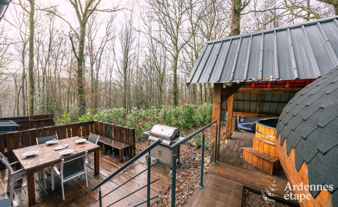 Gezellige houten chalet voor 4 personen in Viroinval