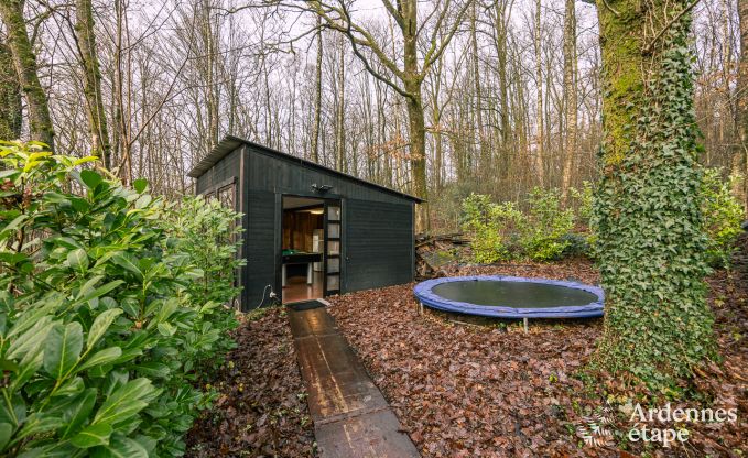 Gezellige houten chalet voor 4 personen in Viroinval