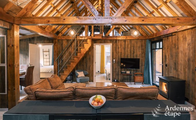 Gezellige houten chalet voor 4 personen in Viroinval