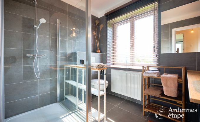 Vakantiewoning voor 6 personen in Virton met 3 slaapkamers, sauna, houtkachel, buitenzwembad en privterras