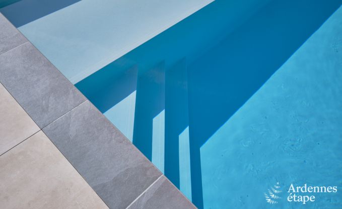 Vakantiewoning voor 6 personen in Virton met 3 slaapkamers, sauna, houtkachel, buitenzwembad en privterras