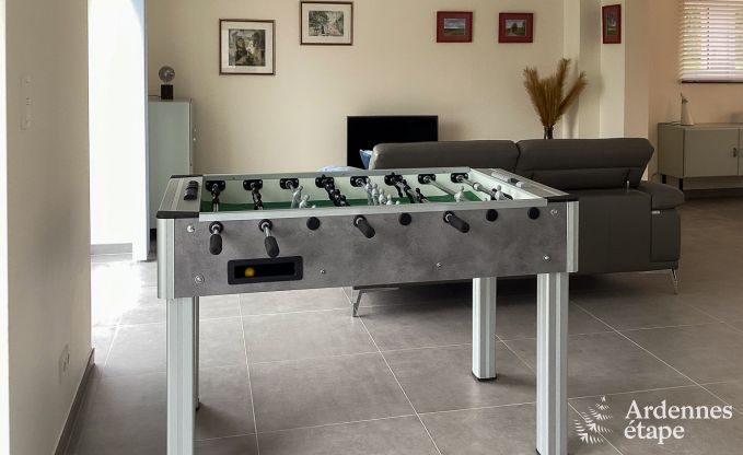 Vakantiewoning voor 6 personen in Virton met 3 slaapkamers, sauna, houtkachel, buitenzwembad en priv�terras