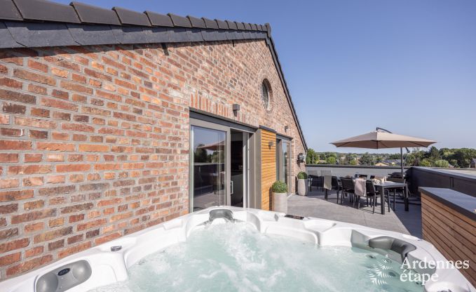 Comfortabel vakantiehuis in Welkenraedt voor 6 personen met jacuzzi, speeltoestellen en privtuin