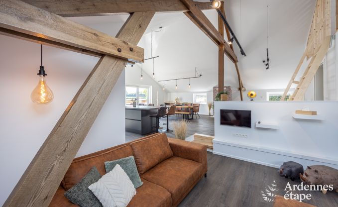 Comfortabel vakantiehuis in Welkenraedt voor 6 personen met jacuzzi, speeltoestellen en privtuin