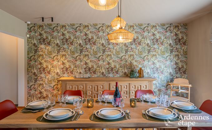 Kindvriendelijk vakantiehuis voor 8 personen in Wellin, Ardennen