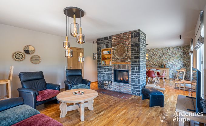 Kindvriendelijk vakantiehuis voor 8 personen in Wellin, Ardennen