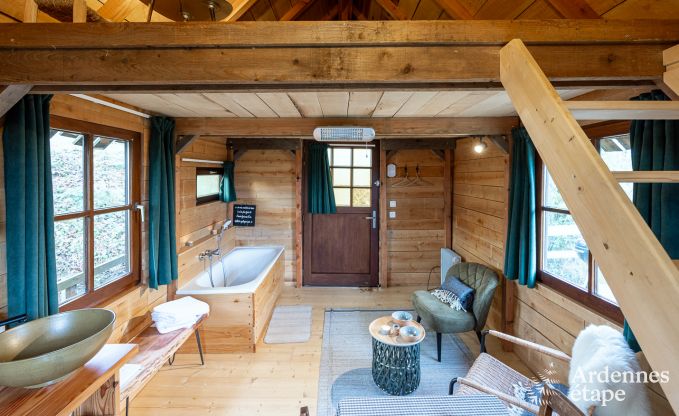 Uniek en gezellig vakantiehuis voor 2 in Yvoir, Ardennen