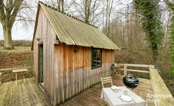 Uniek en gezellig vakantiehuis voor 2 in Yvoir, Ardennen