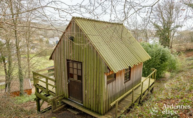 Uniek en gezellig vakantiehuis voor 2 in Yvoir, Ardennen