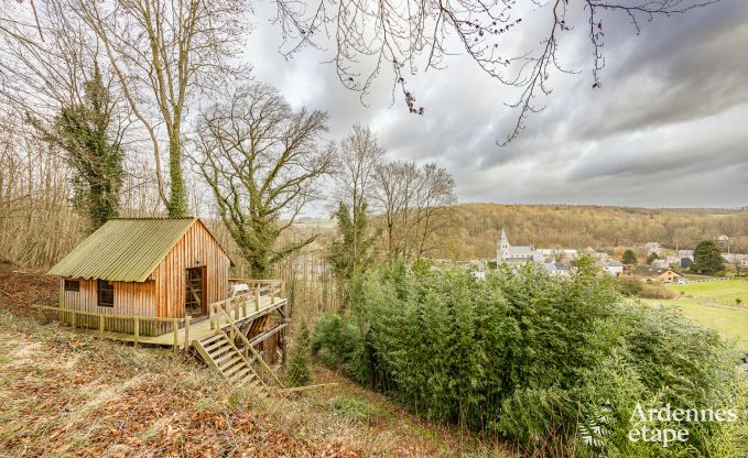 Uniek en gezellig vakantiehuis voor 2 in Yvoir, Ardennen