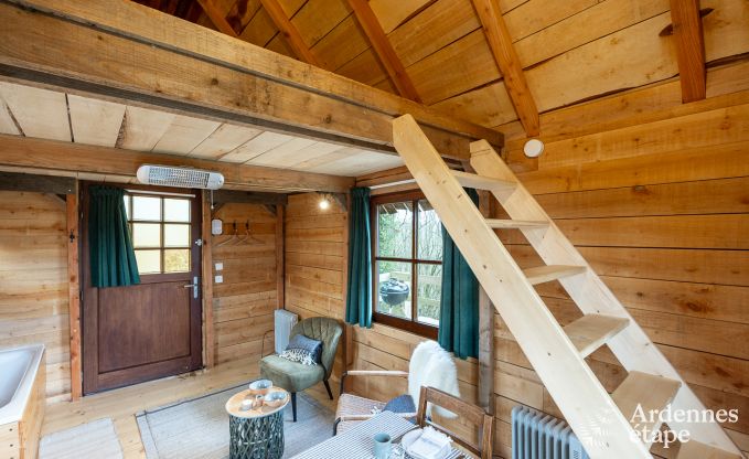 Uniek en gezellig vakantiehuis voor 2 in Yvoir, Ardennen