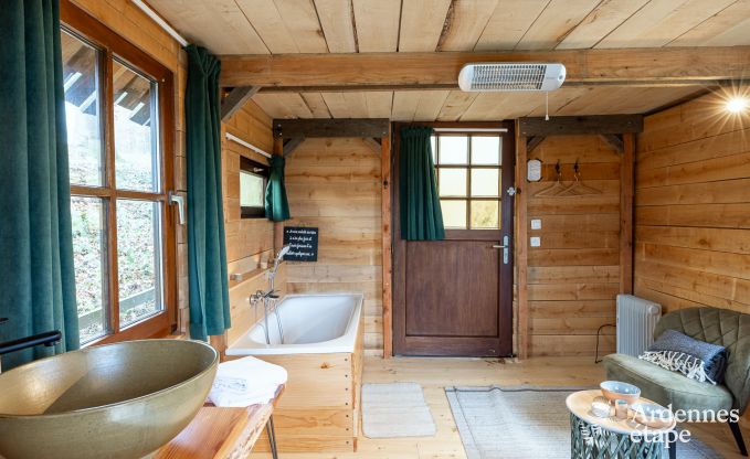 Uniek en gezellig vakantiehuis voor 2 in Yvoir, Ardennen